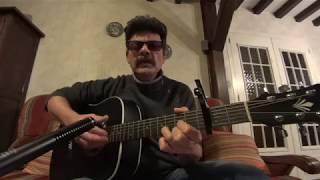 Noël interdit JOHNNY HALLYDAY cover guitare [upl. by Stormi582]