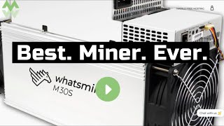 Whatsminer deserves the HYPE as the M30S breaks ALL the records [upl. by Chilcote]