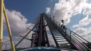 Mako SeaWorld Ride on Front seat 4K [upl. by Sekyere]