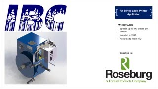 Roseburg Forest Products Printer Applicator [upl. by Brosine]