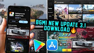 BGMI NEW UPDATE 31 FEATURESBGMI UPDATE NOT SHOWING IN PLAY STORE BGMI NEW UPDATE 31 RELEASE DATE [upl. by Hatcher]