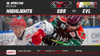 Game Highlights Spieltag 16 Starbulls Rosenheim vs EV Landshut [upl. by Battiste]