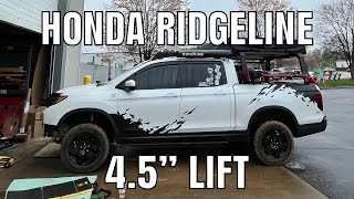 BREAKING NEWS 45”LIFT HONDA RIDGELINE [upl. by Alethea]