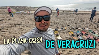 Esta es la playa MÁS divertida de Veracruz 🏂 PLAYA CHACHALACAS [upl. by Tirrag]