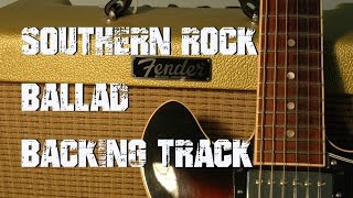 southern rock ballad  backing track [upl. by Annaierb]