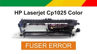 Cara bongkar pasang fuser Printer HP Laserjet CP1025 [upl. by Decato]