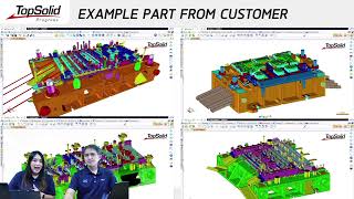 TopSolid Progressive DIE Webinar ซอฟต์แวร์ออกแบบ Single DIE และ Progressive DIE โดยเฉพาะ [upl. by Grubb285]