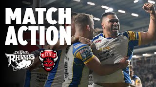 Match Action Rhinos v Salford [upl. by Irab]