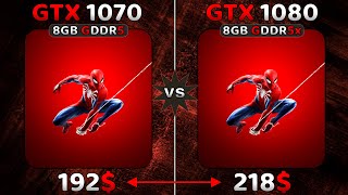 GTX 1070 vs GTX 1080  Test In 2023🔥  8 Games Tested [upl. by Flodnar]