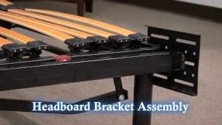 Adjustable Platform Frame HeadboardFootboard Bracket [upl. by Chatwin427]