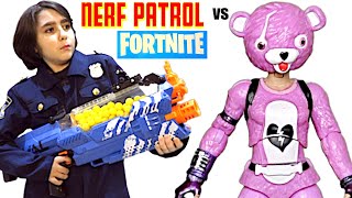 Nerf Patrol  Fortnite Nerf War [upl. by Wappes]