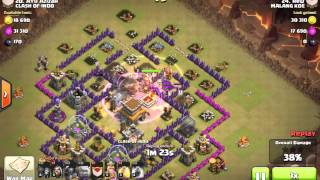 GoWiPe TH8 War Replay Bahasa Indonesia [upl. by Lorelei]