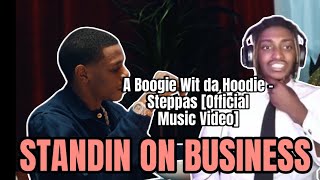 HE GOING CRAZY A Boogie Wit da Hoodie  Steppas OfficialMusic Video [upl. by Aerdnwahs]