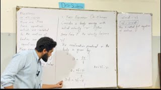 Equations of motion  Class 9th [upl. by Nedrah]