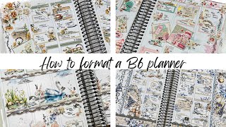 How to Format a B6 Planner [upl. by Ballou]