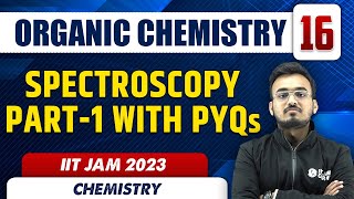 Spectroscopy Part1 With PYQs  Organic Chemistry 16  Chemistry  IIT JAM 2023 [upl. by Yram]