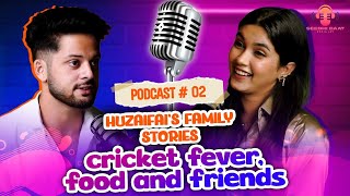 huzaifakhan9s family stories cricket fever food and friends  Seedhi baat with Reeja Jay [upl. by Janaye]