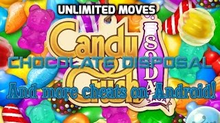 Candy Crush Soda Saga Cheat  Unlimited Moves Chocolate Disposal  BONUSES Rooted Android Devices [upl. by Odrareg]