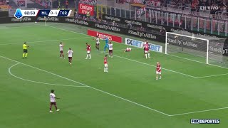 🤫🤔 VAR REVISA PENAL A MORATA  AC Milan vs Torino FC  SerieAenFOX [upl. by Eilyah]