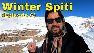 Winter Spiti Trip Ep 6  Kaza to Kibber  Chicham Bridge [upl. by Shellie620]