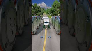 BeamNG Car Crash।। colour cars vans Busses Fall BeamNGDrive।। 🚕🚛🚙beamng drivecarcrash cargames [upl. by Di]