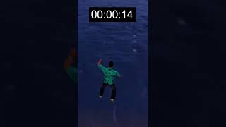 how long does it take to hit water in all gta gta gta5 gaming [upl. by Bidget740]