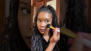 makeuphack quickandeasymakeuplook makeuptips blackgirlmakeup [upl. by Aiyram890]