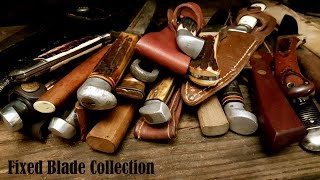 Fixed Blade  Hunting Knife Collection [upl. by Neelahs437]