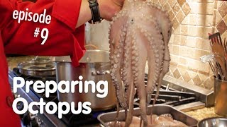 Preparing and Cooking your Octopus for use in any Recipe How to Make it Tender [upl. by Larina]