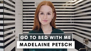 Madelaine Petsch Combines Three Face Masks in One  Go To Bed With Me  Harpers BAZAAR [upl. by Yrrehc]