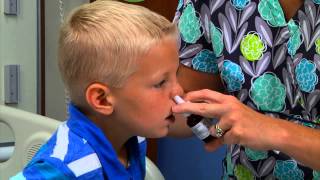 Helping Your Child Use Nasal Spray [upl. by Eseuqcaj]