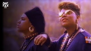 Queen Latifah  Ladies First feat Monie Love Music Video [upl. by Anaidirib]