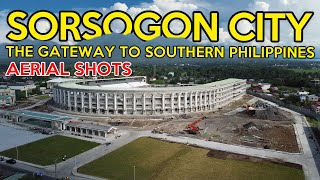 Sorsogon City Aerial View  Sorsogon Drone Shots Video  Bicol Philippines [upl. by Gschu]