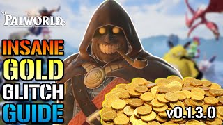 Palworld INSANE Gold Glitch How To Cheese The quotBlack Marketeerquot For UNLIMITED Gold After Patch [upl. by Laet191]