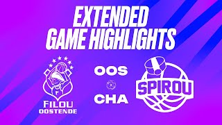 Filou Oostende vs Spirou Basket  Game Highlights [upl. by Nida]