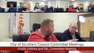 City of Struthers Council Committee Meetings [upl. by Alesandrini]