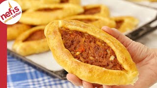 Pidecileri Aratmayan Lezzet 💯 2 Tepsi Dolusu Kıymalı Mini Pide 👌🏻😋 [upl. by Harrus406]