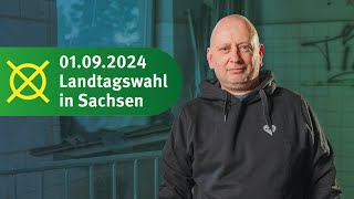 Clubbetreiber Steffen Kache zur Landtagswahl 2024 [upl. by Imeon754]