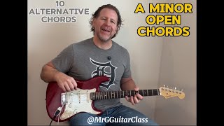 Unique A Minor Open Guitar Chords shorts guitar tutorial guitarlesson guitarra chords guitar [upl. by Alejandra]