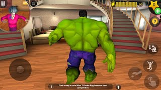 HULK Enter In Miss T House  Scary Teacher 3D New Prank Funny Android game [upl. by Dart]