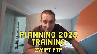 My Zwift FTP test to plan 2025 training with my coach [upl. by Evander]