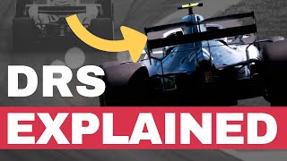 How the DRS Drag Reduction System works in Formula 1 [upl. by Ingrim125]