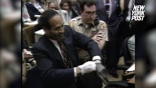 OJ Simpson’s disastrous courtroom glove fitting remains burned into America’s brain [upl. by Arabeila]