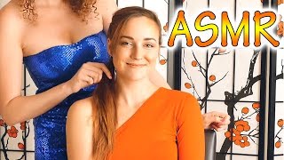 ☺ ASMR Massage Scalp amp Hair Brushing  Hair Styling Binaural Ear to Ear Whisper [upl. by Anale]