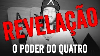 REVELAÇÃO O PODER DO QUATRO Curso de Mágicas com Baralho 10 [upl. by Becky]