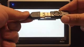 Cargar ejecutable a HMI Beijer desde USB [upl. by Lamson]