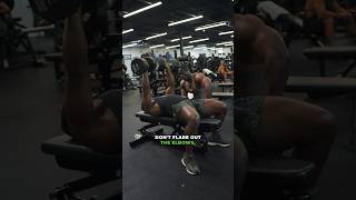 Dumbbell Bench Press Tutorial Proper form and Technique benchpress chest [upl. by Tatiania]