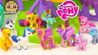 MLP Shining Armor Princess Cadance Rainbow Dash  More My Little Pony 10 Pack Set Video [upl. by Alexandria874]