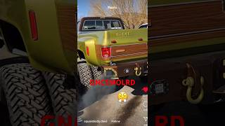 Dually gmc gmc dually gmc squarebody tunned diesel gncsworld ytshorts viral liftedtrucks [upl. by Akcired]