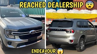 Finally 😍 2024 Ford Endeavor INDIA Reached Dealership 🇮🇳 Fully Leaked  FORD IS BACK 💪 [upl. by Pronty]